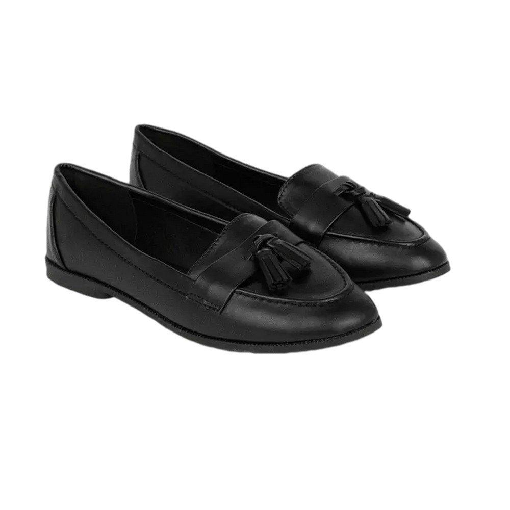 Halbschuhe Lennie Damen Schwarz 40.5 von Dorothy Perkins