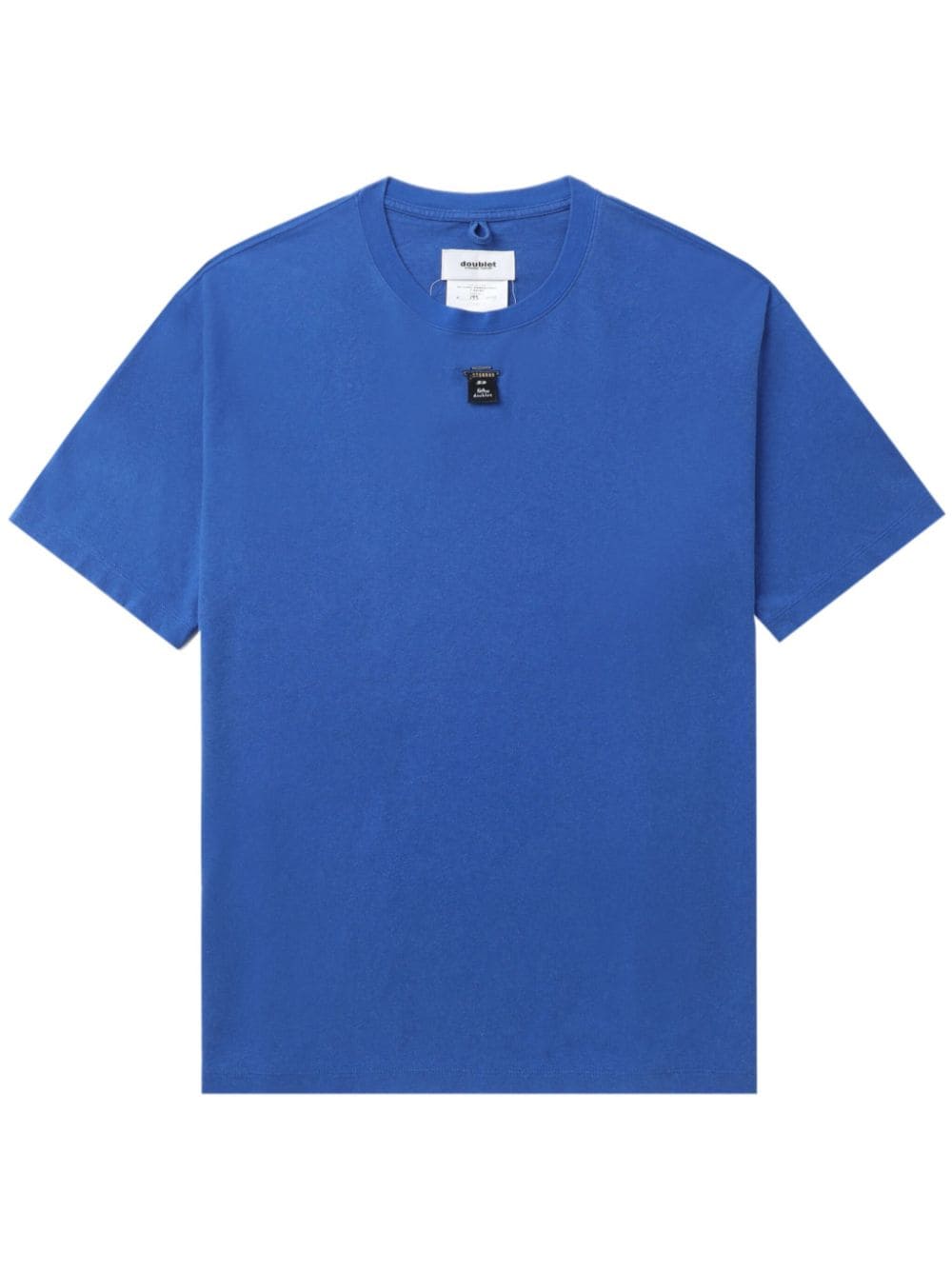 Doublet SD Card embroidered T-shirt - Blue von Doublet