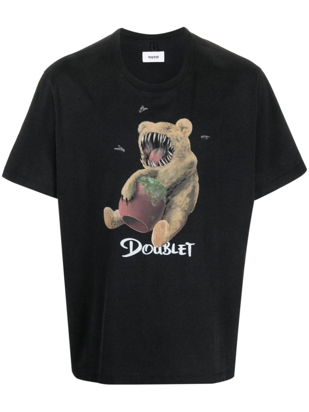 Doublet graphic-print cotton T-shirt - Black von Doublet