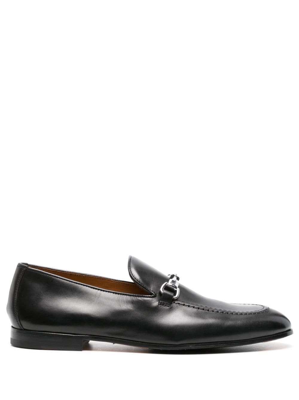 Doucal's Horsebit-detail patent-leather loafers - Black von Doucal's