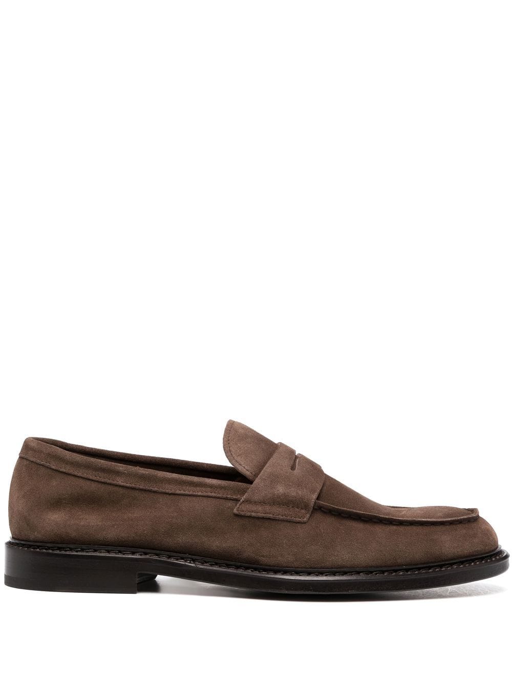 Doucal's classic suede loafers - Brown von Doucal's