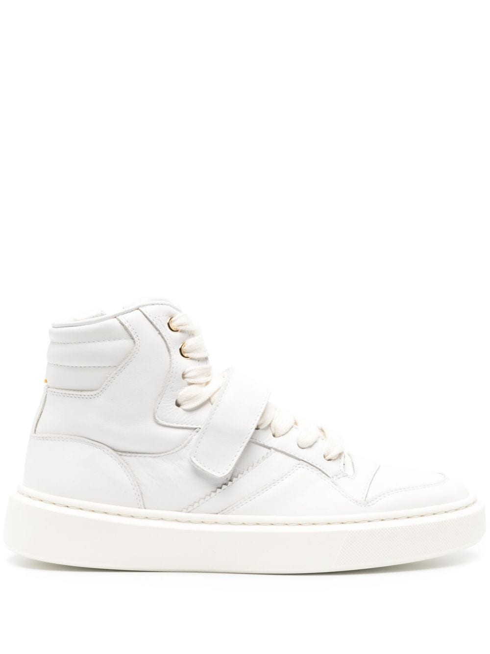 Doucal's hi-top leather sneakers - White von Doucal's