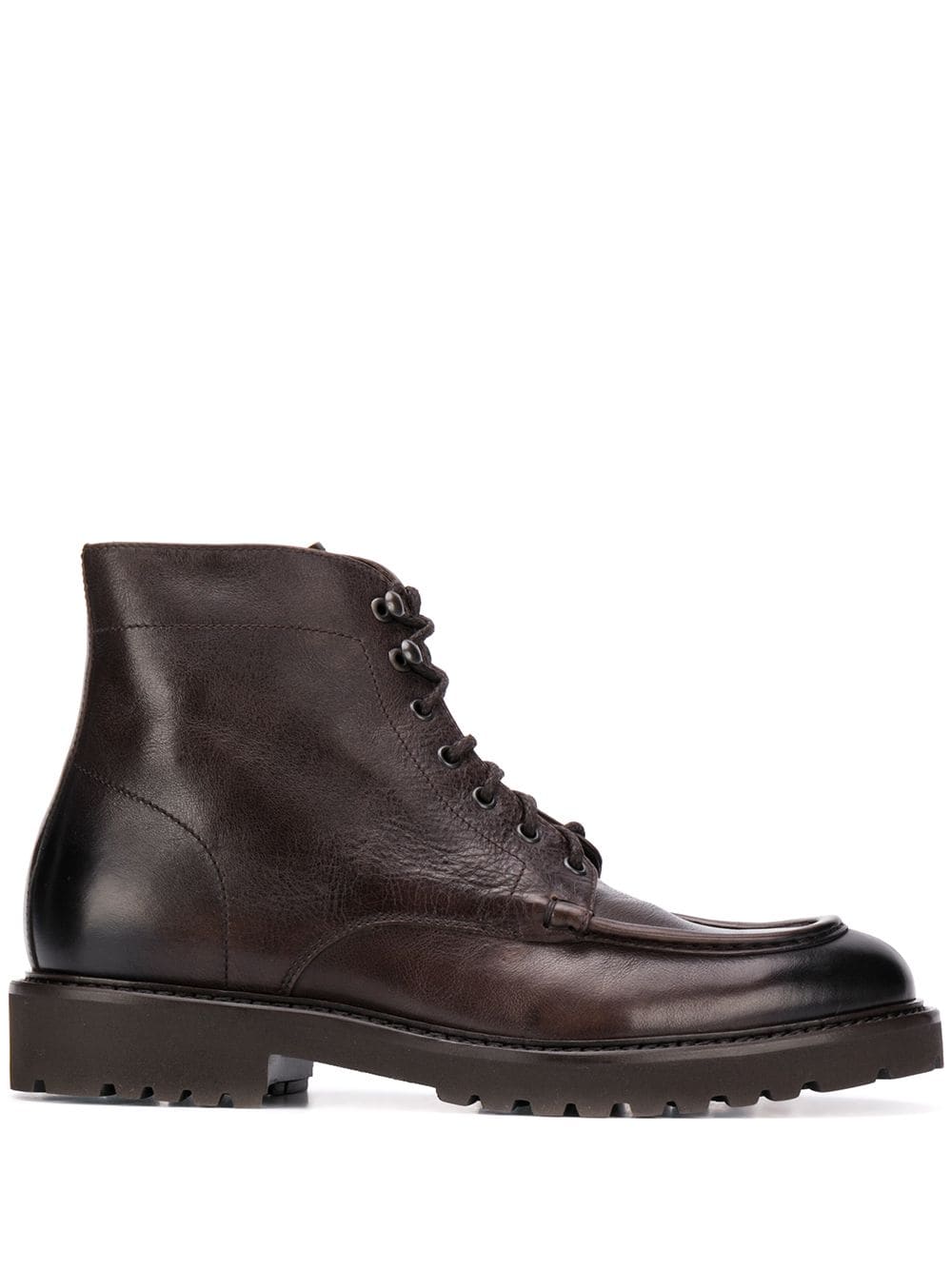Doucal's lace-up ankle boots - Brown von Doucal's