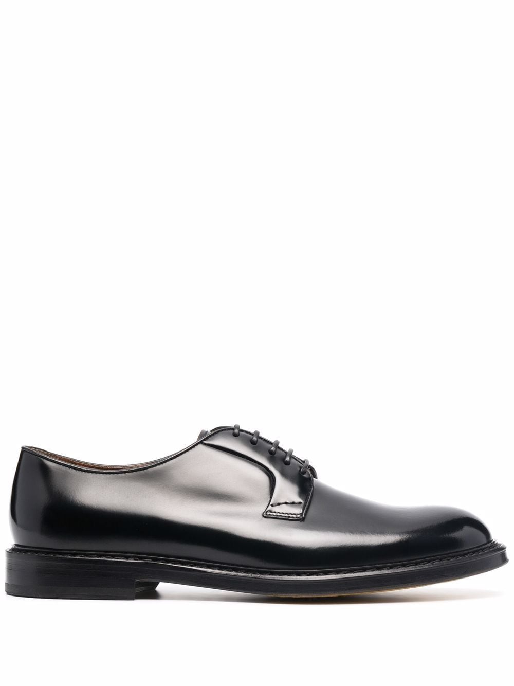 Doucal's leather derby shoes - Black von Doucal's