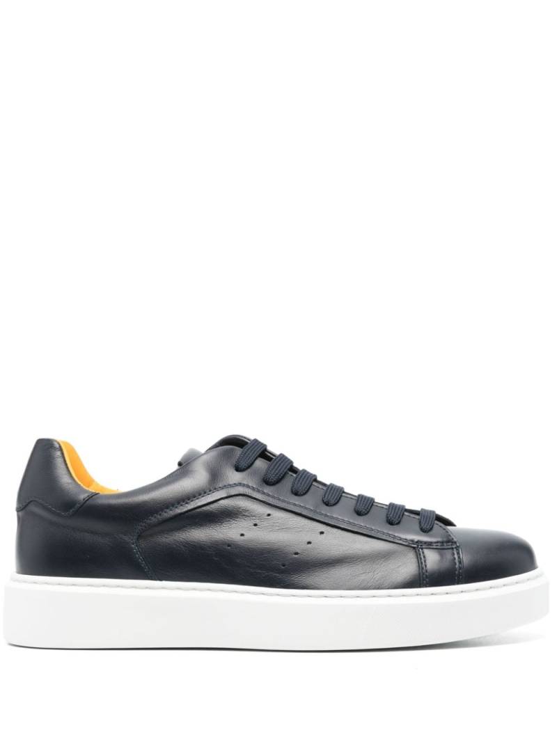 Doucal's leather low-tops sneakers - Blue von Doucal's
