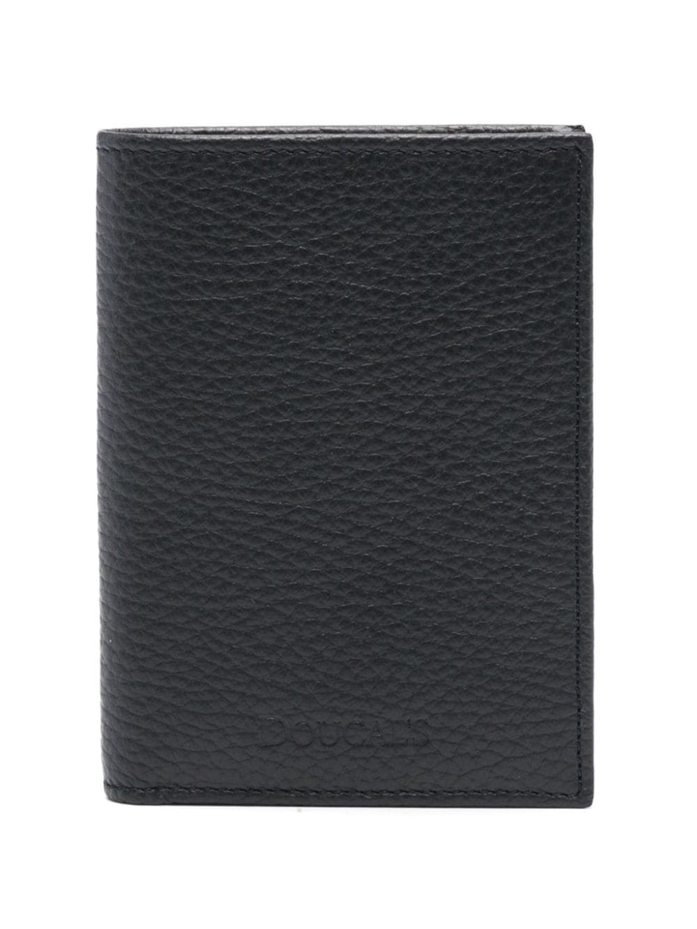 Doucal's logo-debossed leather wallet - Blue von Doucal's