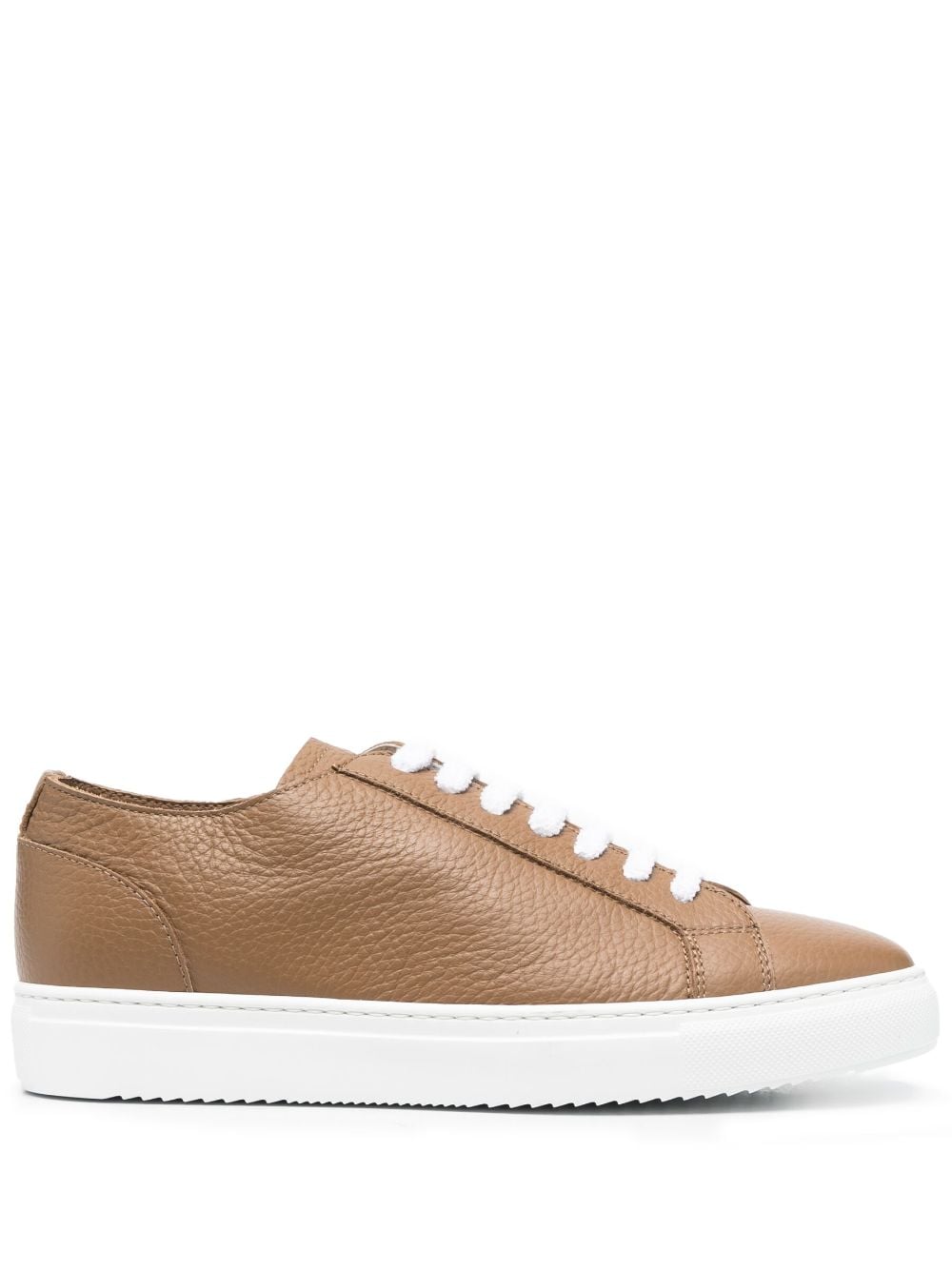 Doucal's low-top leather sneakers - Brown von Doucal's