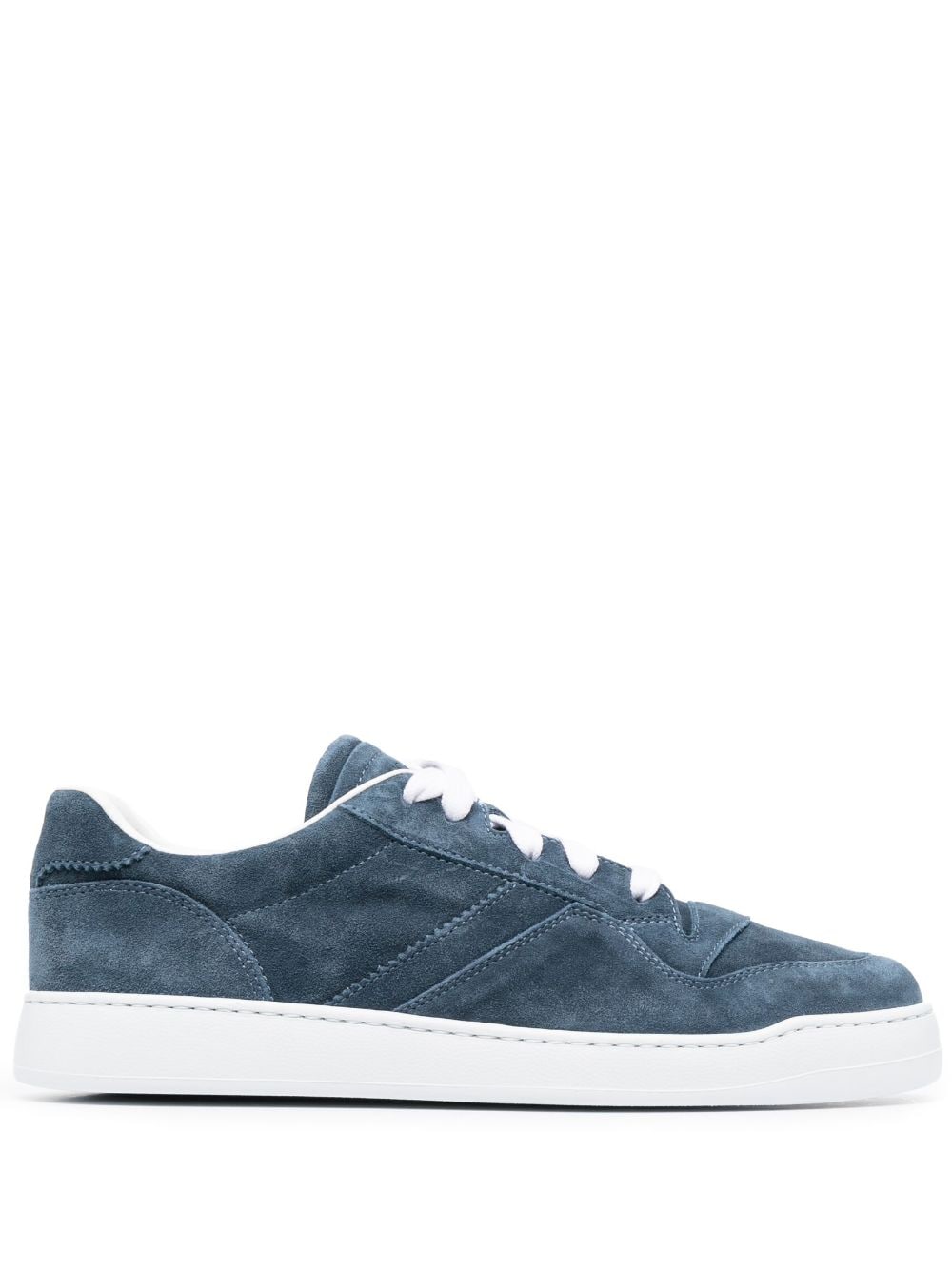Doucal's low-top suede sneakers - Blue von Doucal's