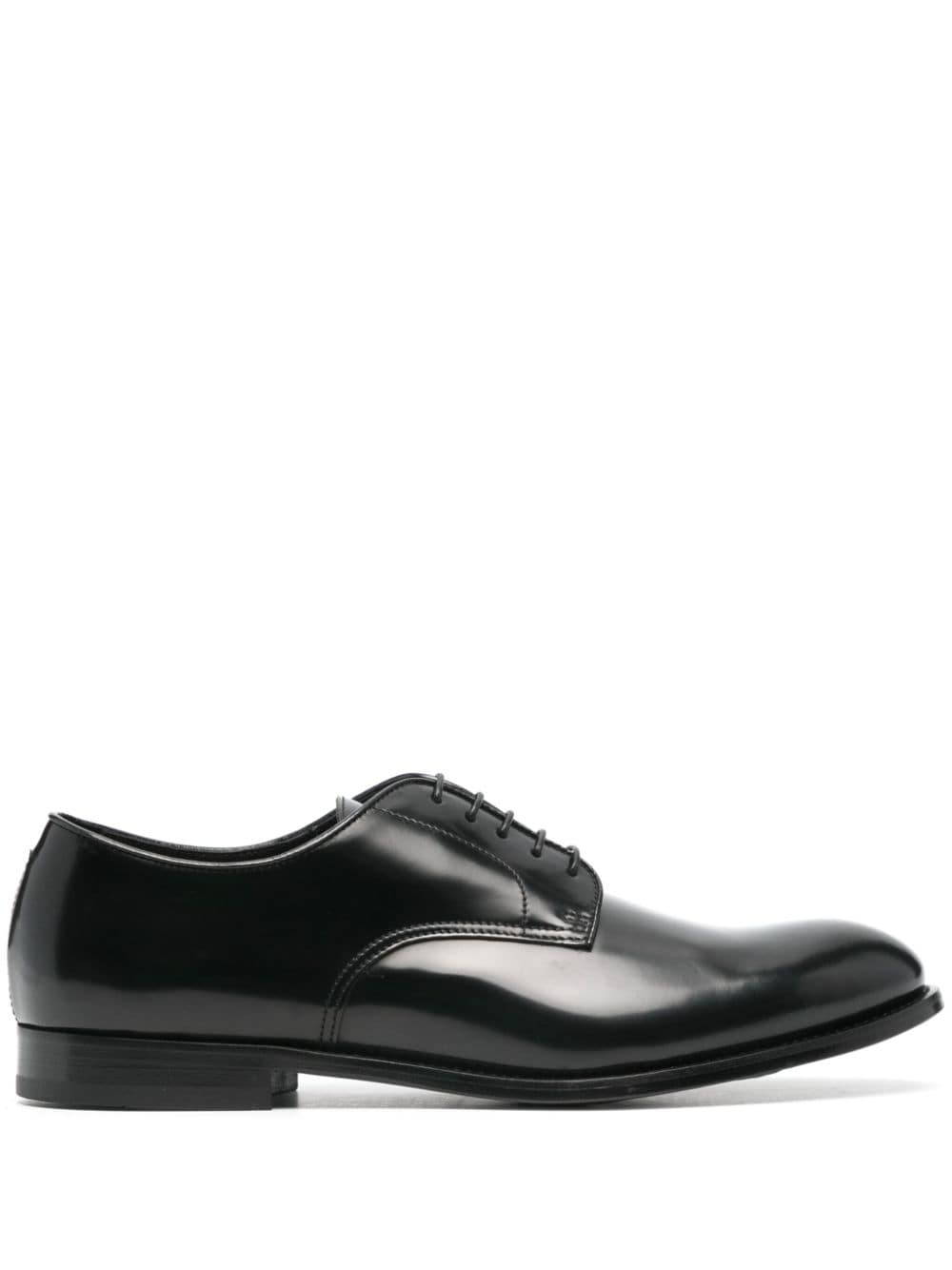 Doucal's patent leather oxford shoes - Black von Doucal's