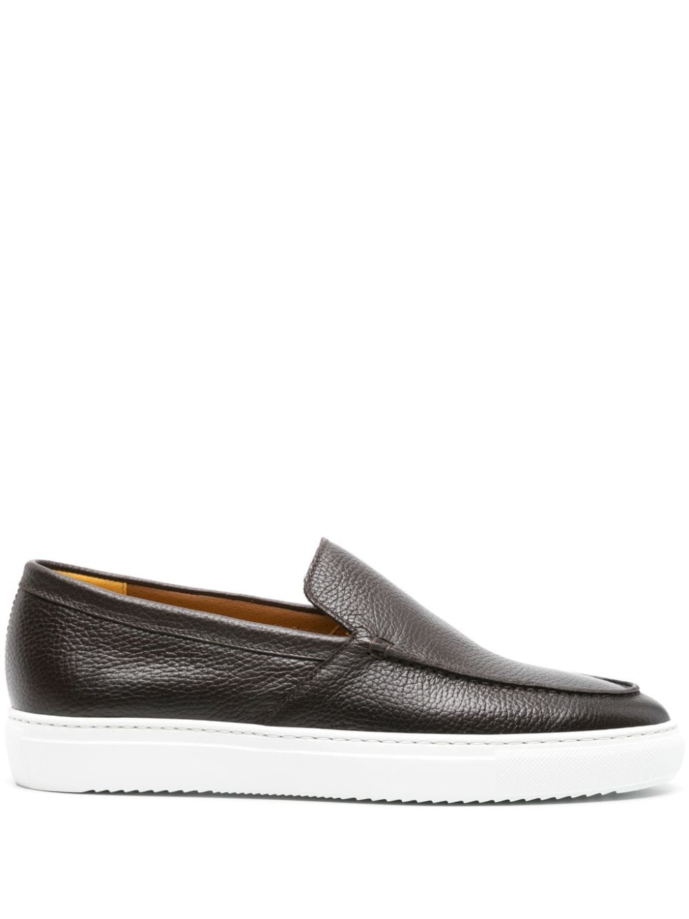 Doucal's slip-on leather loafers - Brown von Doucal's
