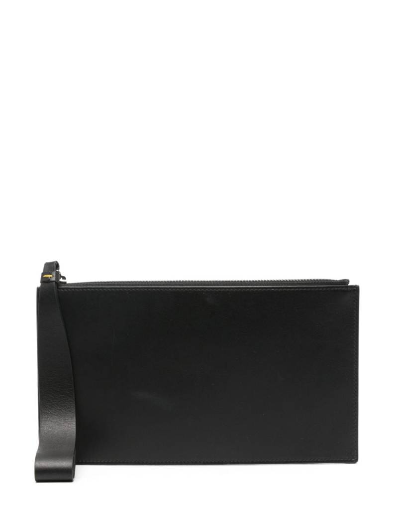 Doucal's smooth leather cardholder - Black von Doucal's