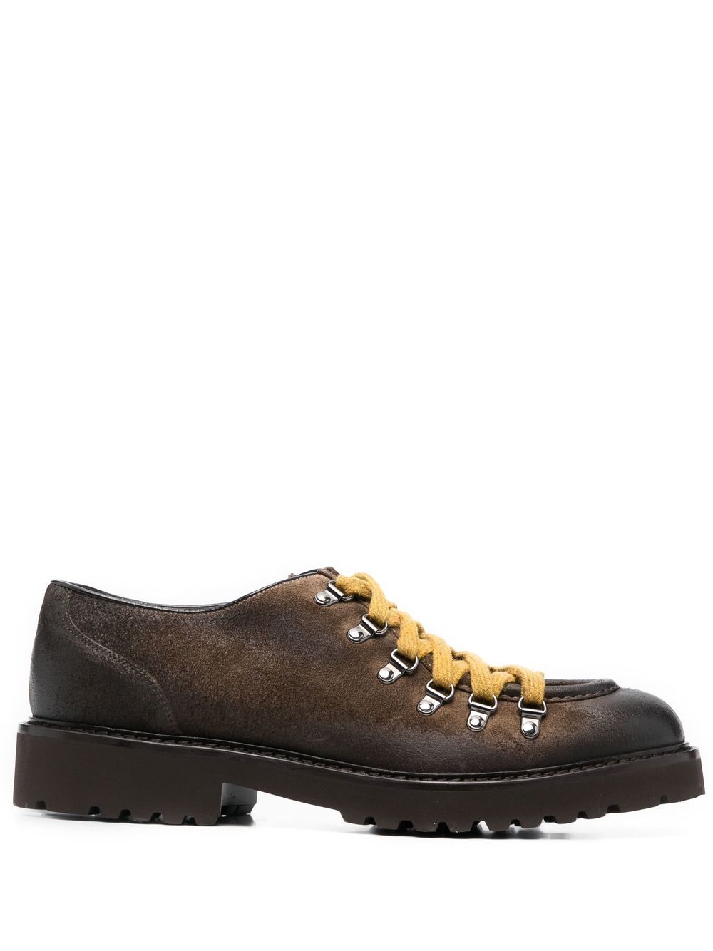 Doucal's suede lace-up shoes - Brown von Doucal's