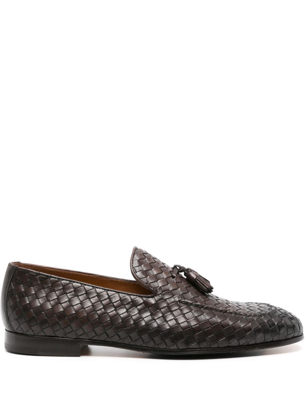 Doucal's tassel-detail leather loafers - Brown von Doucal's