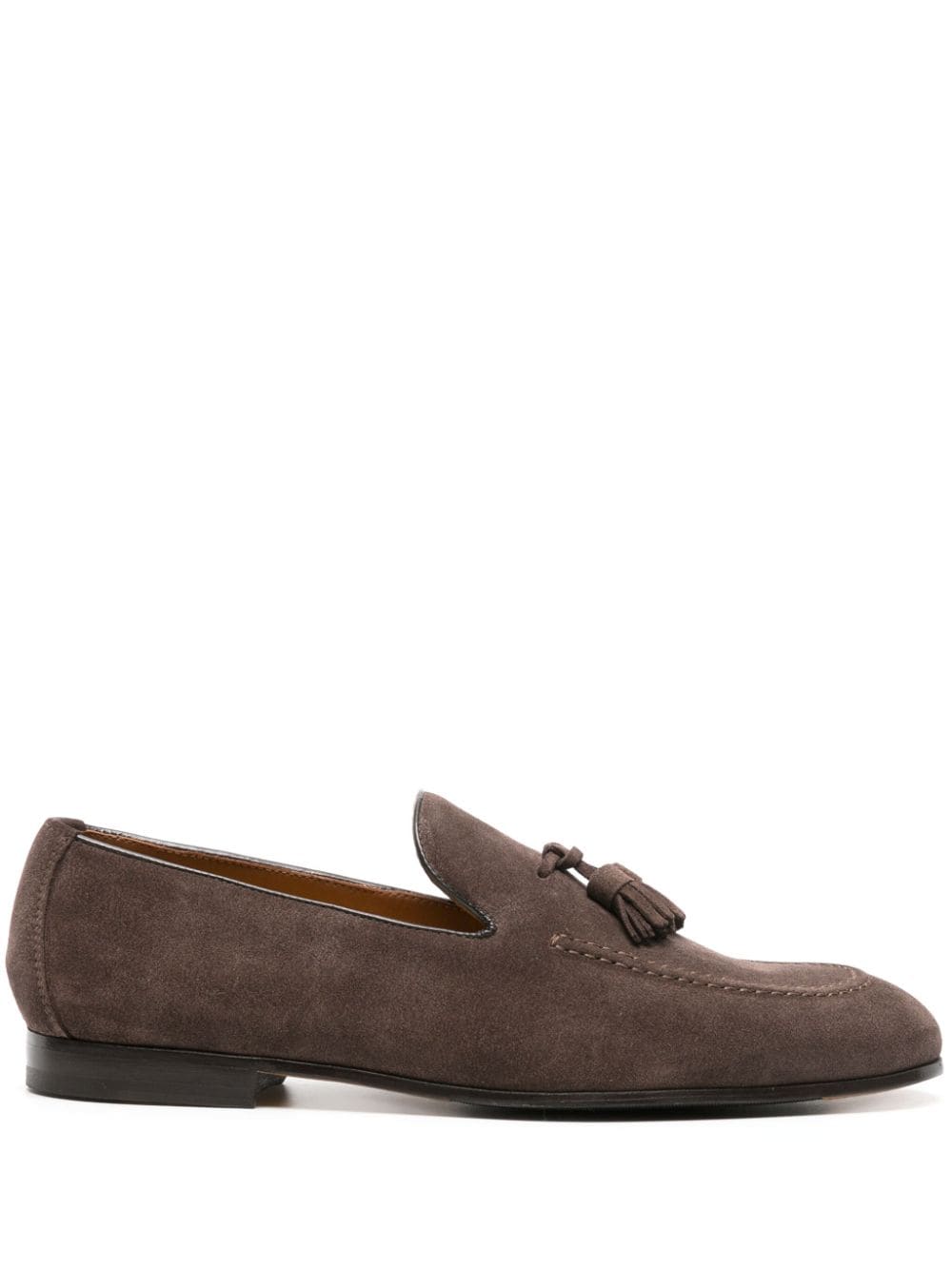 Doucal's tassel-detail suede loafers - Brown von Doucal's