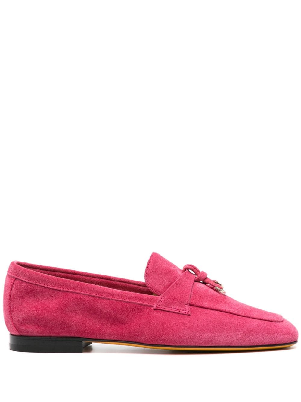 Doucal's tassel-detailed suede loafers - Pink von Doucal's