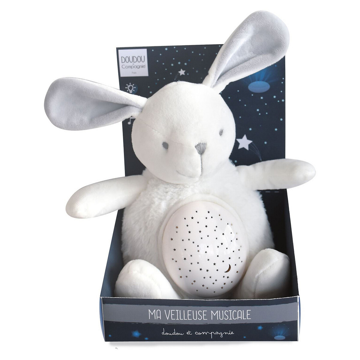 Spieluhr Hase 20 cm von Doudou et Compagnie