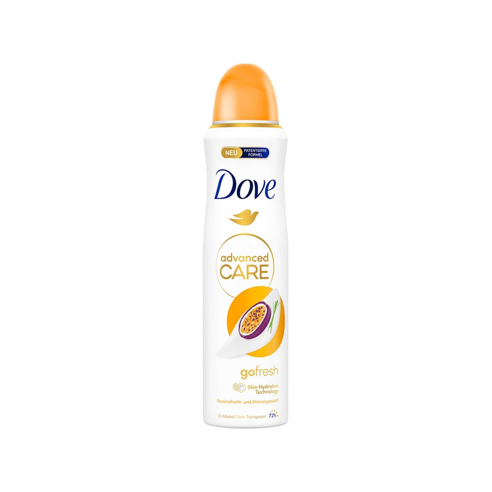 Advanced Care Passionsfrucht- Und Zitronengrasduft Antitranspirant-spray Damen  150 ml von Dove