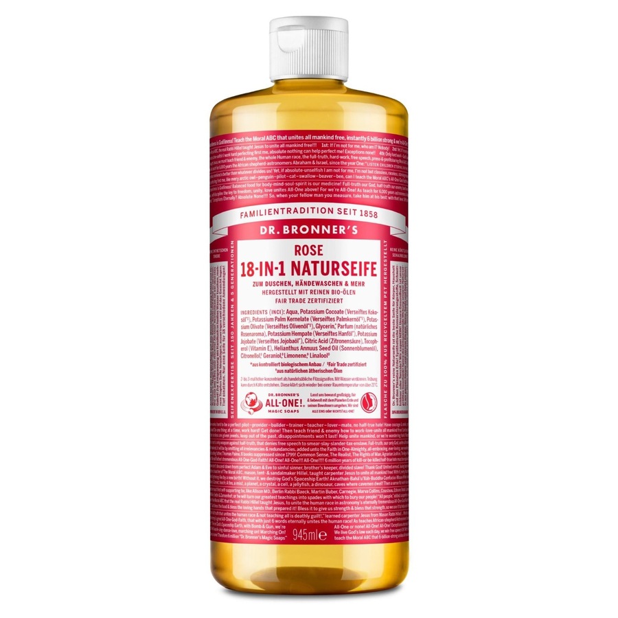 Dr. Bronner's  Dr. Bronner's 18-in-1 NATURSEIFE Rose duschgel 945.0 ml von Dr. Bronner's