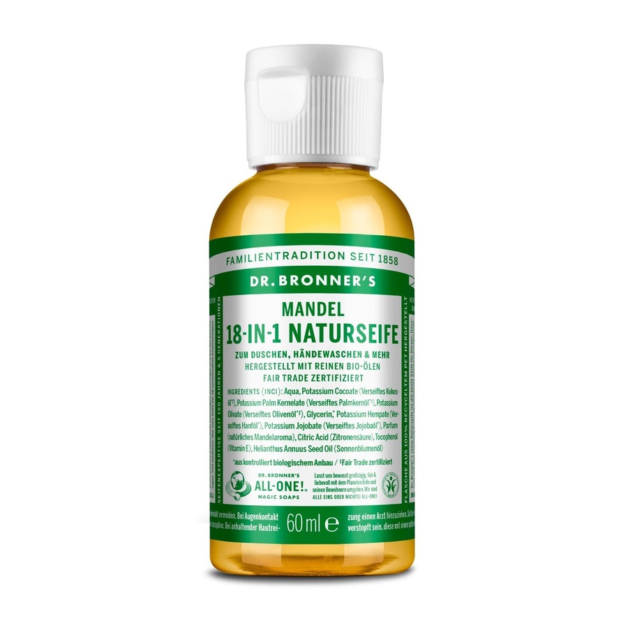 Dr. Bronner's  Dr. Bronner's 18-in-1 NATURSEIFE Mandel duschgel 60.0 ml von Dr. Bronner's