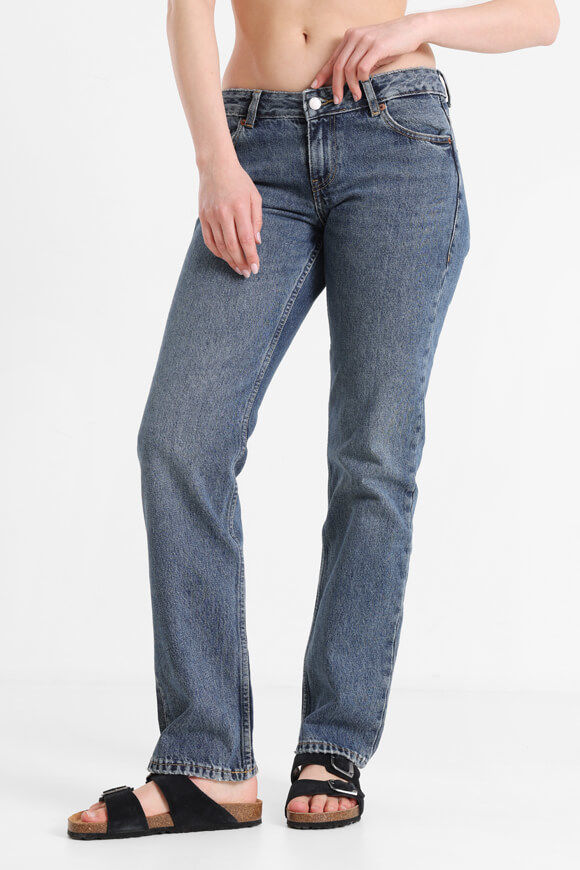 Dr. Denim Cove Slim Fit Jeans L32 | Canyon Mid Used | Damen  | 24/32 von Dr. Denim