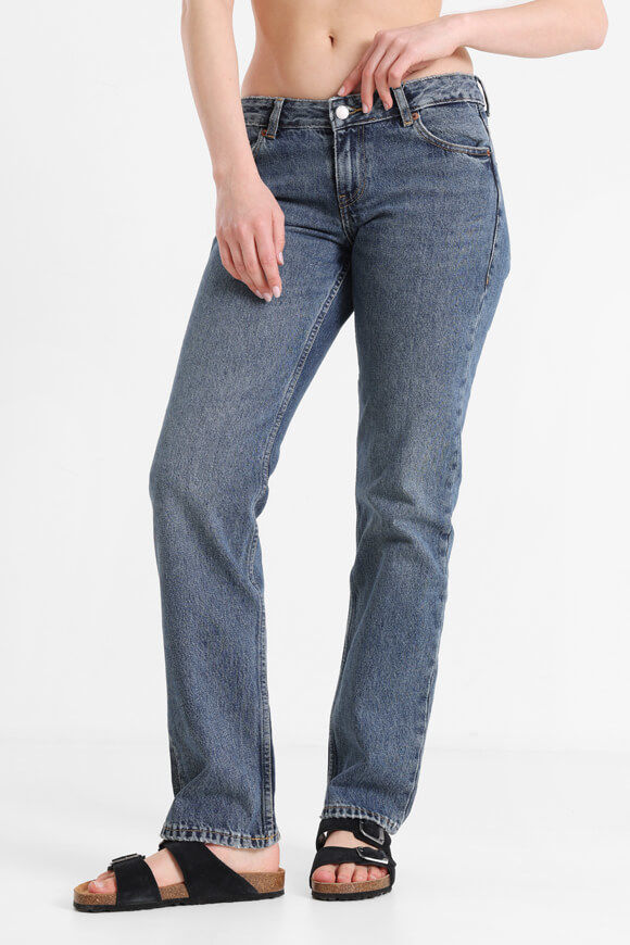 Dr. Denim Cove Slim Fit Jeans L32 | Canyon Mid Used | Damen  | 26/32 von Dr. Denim