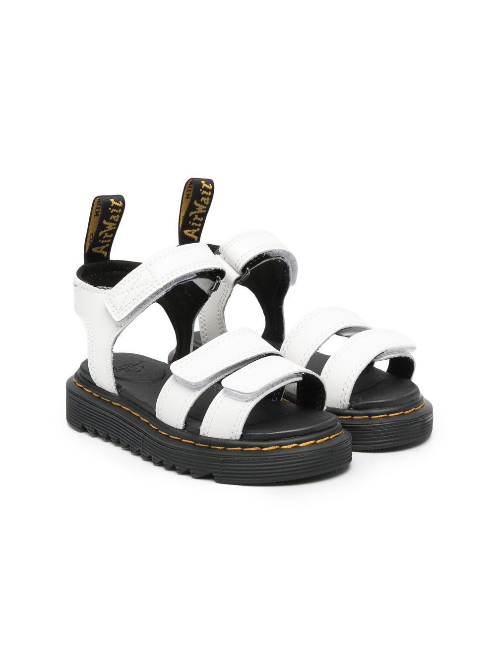 Dr. Martens Kids Klaire touch-strap sandals - White von Dr. Martens Kids