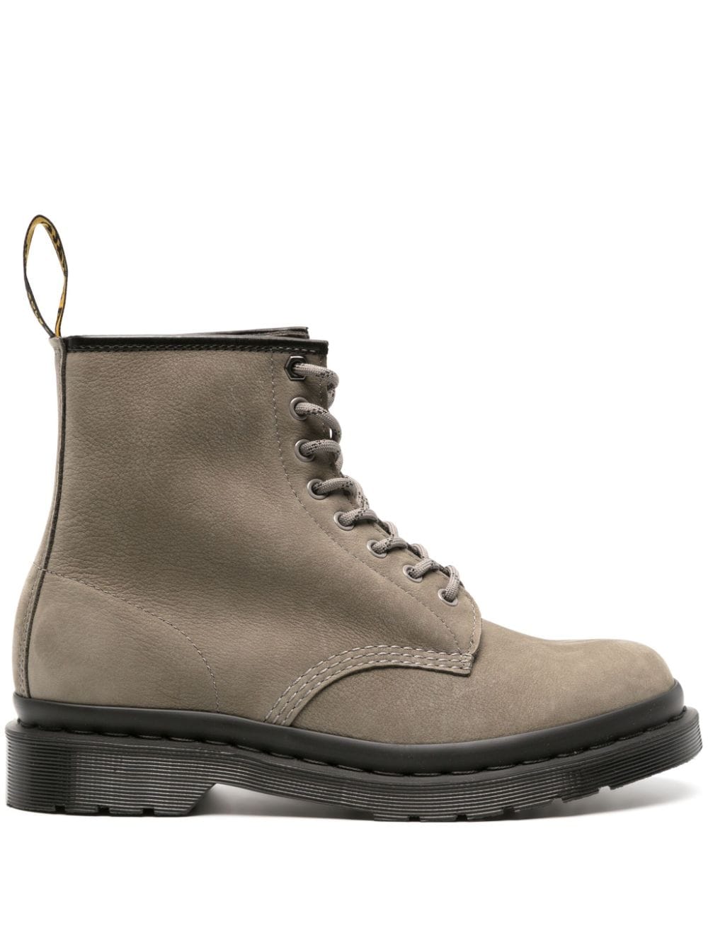 Dr. Martens 1460 Milled leather boots - Grey von Dr. Martens