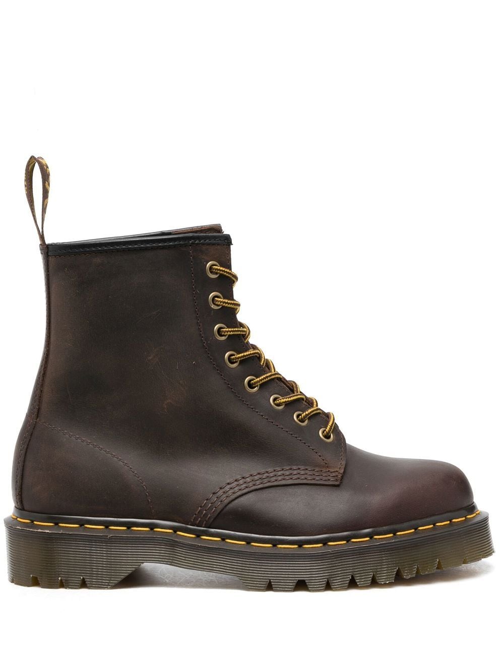 Dr. Martens 1460 lace-up ankle boots - Brown von Dr. Martens