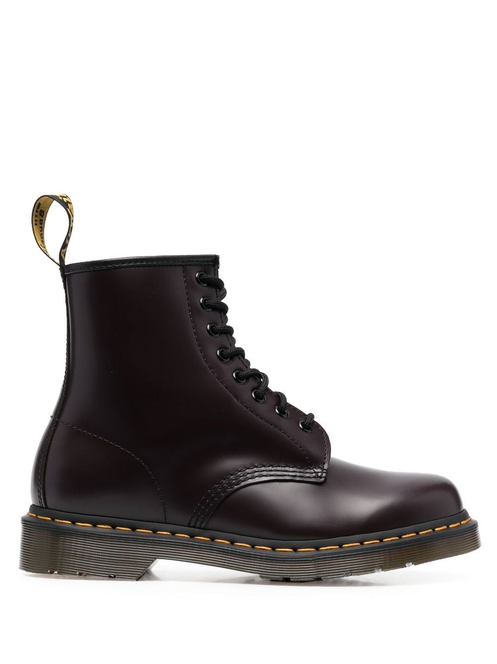 Dr. Martens 1460 lace-up leather boots - Red von Dr. Martens