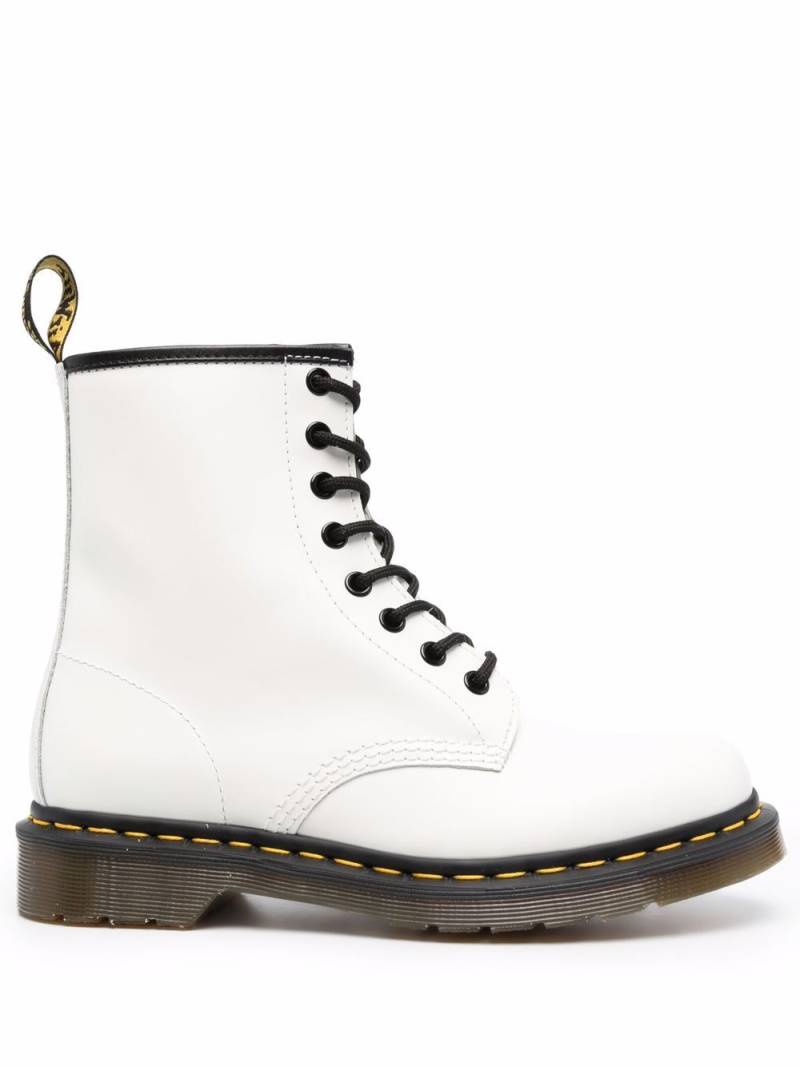 Dr. Martens 1460 leather ankle boots - White von Dr. Martens