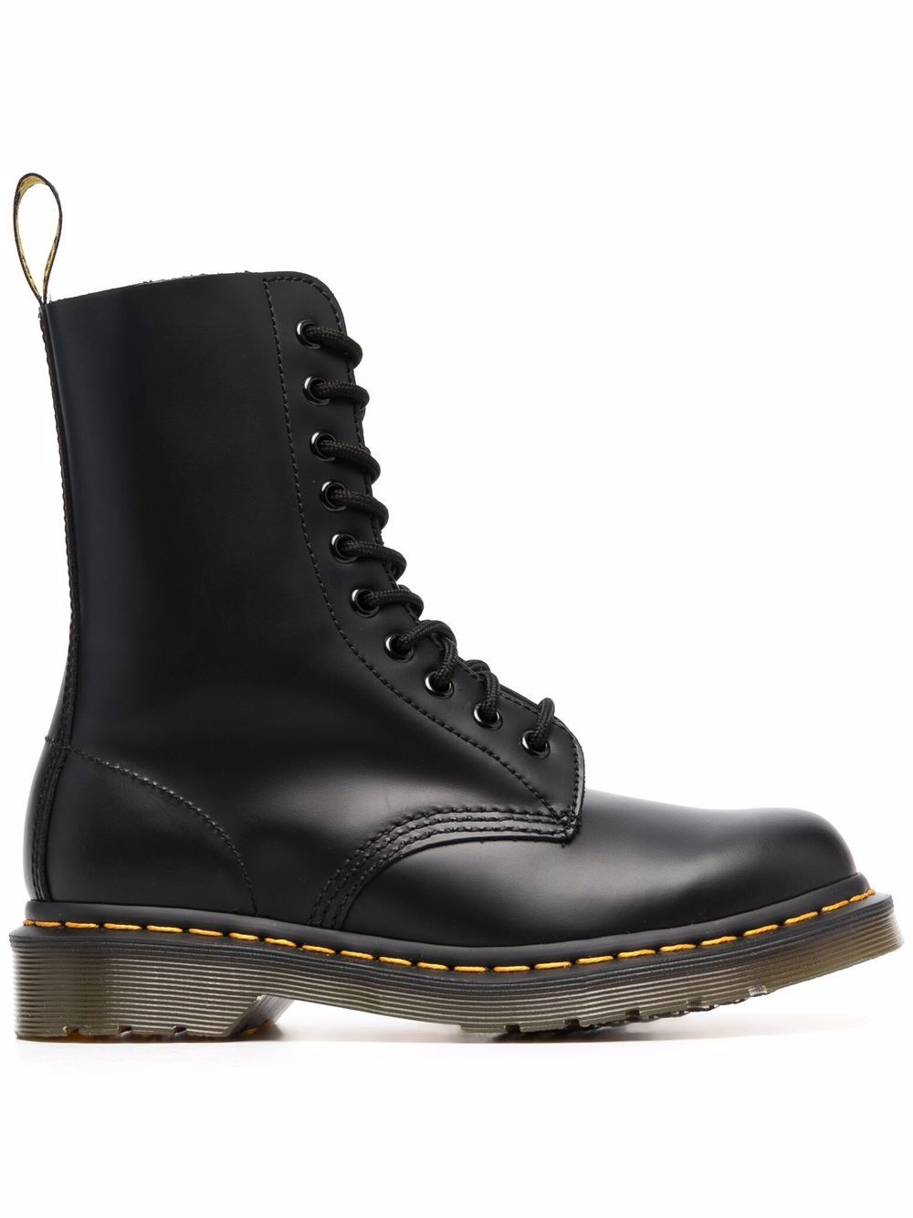 Dr. Martens 1490 lace-up combat boots - Black von Dr. Martens