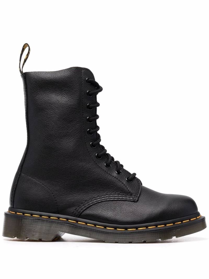 Dr. Martens 490 virginia leather boots - Black von Dr. Martens