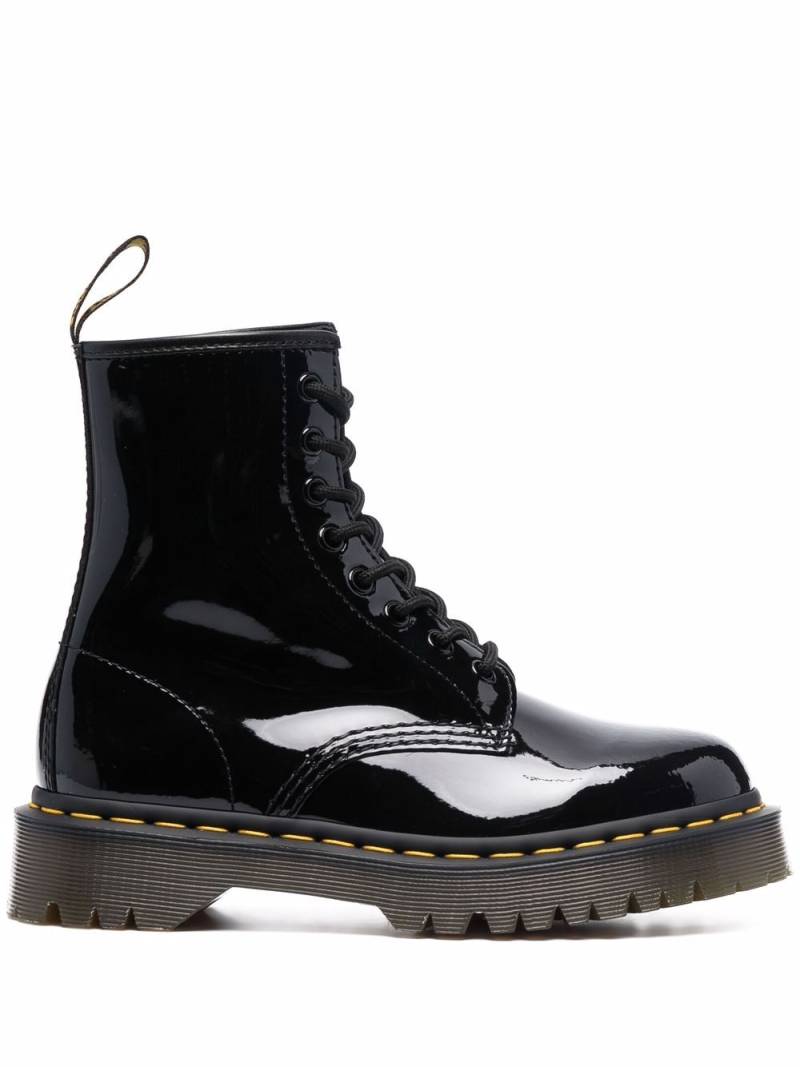 Dr. Martens Bex patent-leather ankle boots - Black von Dr. Martens