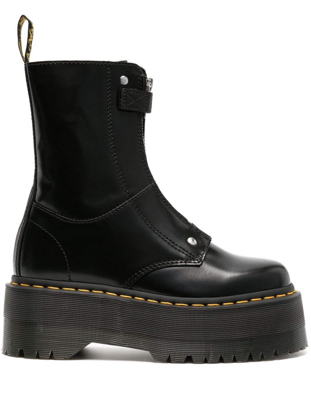 Dr. Martens Jeta Hi Max leather boots - Black