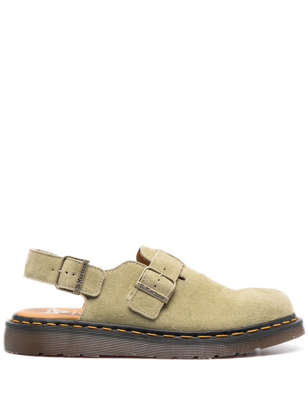 Dr. Martens Jorge slingback suede sandals - Green von Dr. Martens