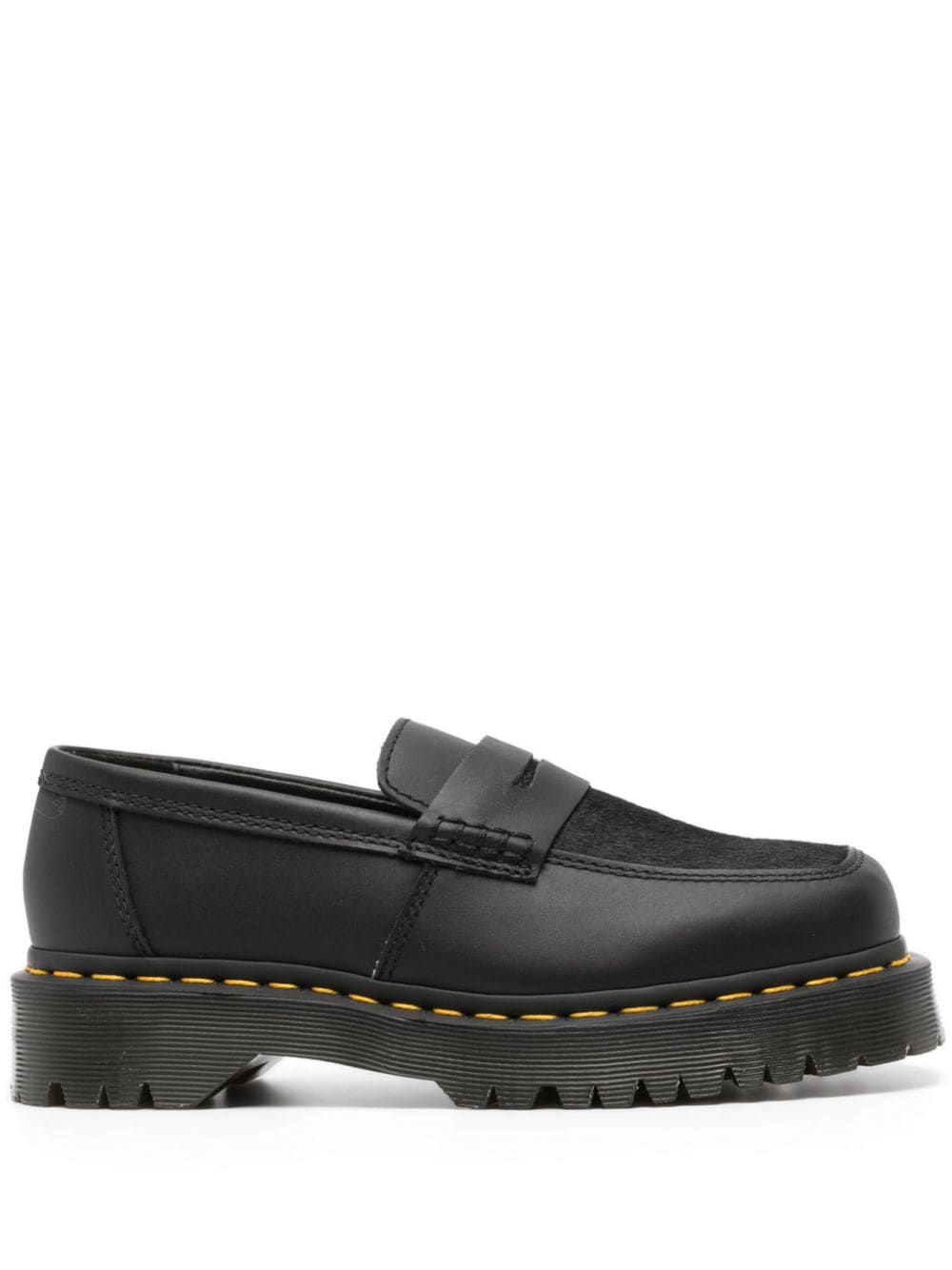 Dr. Martens Penton Bex Quilon slip-on leather loafers - Black von Dr. Martens