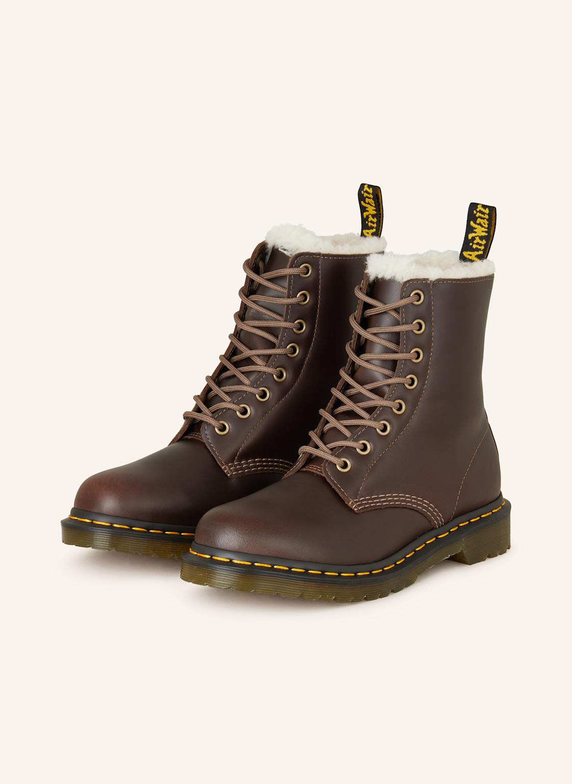 Dr. Martens Schnürboots 1460 Mit Kunstfell braun Dr. Martens Schnürboots 1460 Mit Kunstfell braun von Dr. Martens
