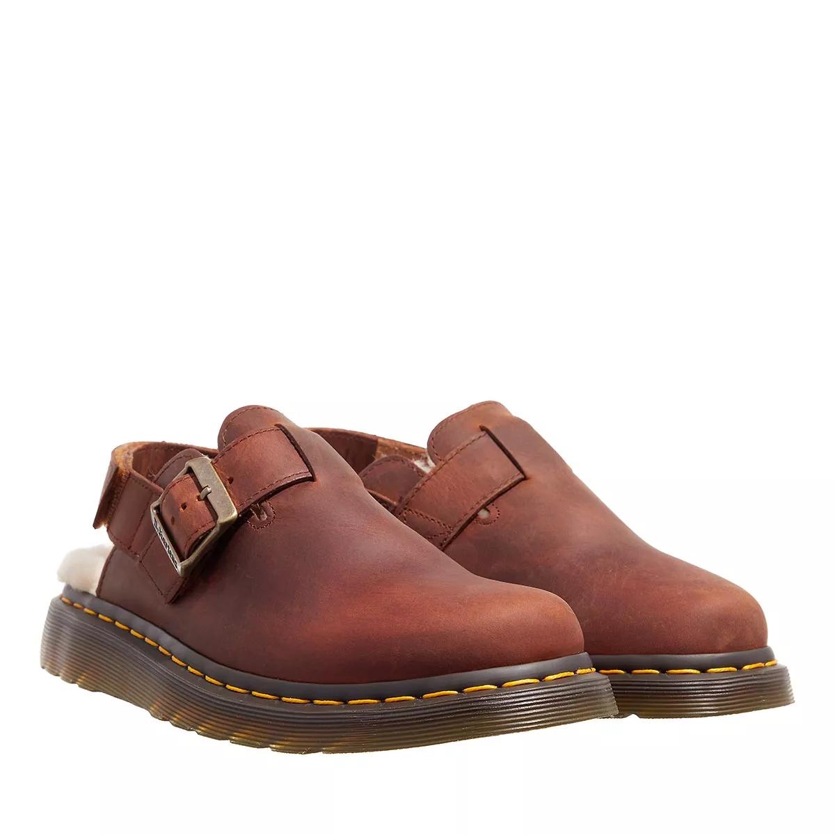 Dr. Martens Slipper & Pantoletten - Jorge II FL - Gr. 38 (EU) - in Braun - für Damen von Dr. Martens