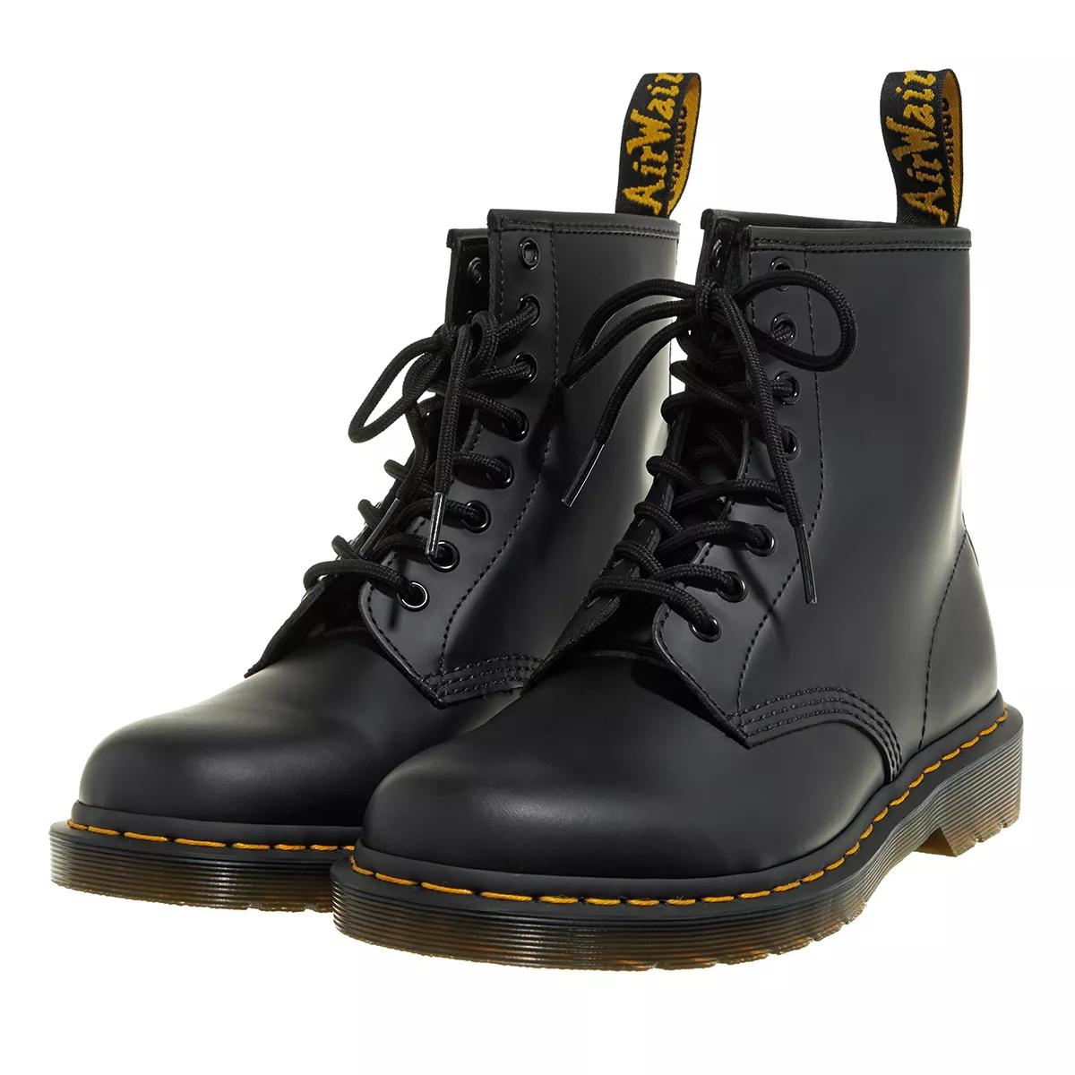 Dr. Martens Stiefel & Boots - 1460 Black Smooth Leather 8 Eye Boot - Gr. 40 (EU) - in Schwarz - für Damen von Dr. Martens