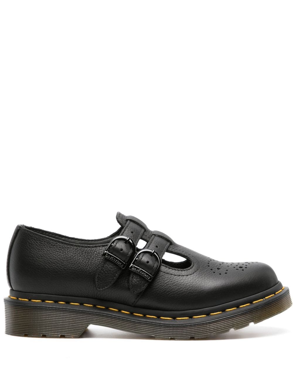 Dr. Martens Virginia leather Mary Janes - Black von Dr. Martens