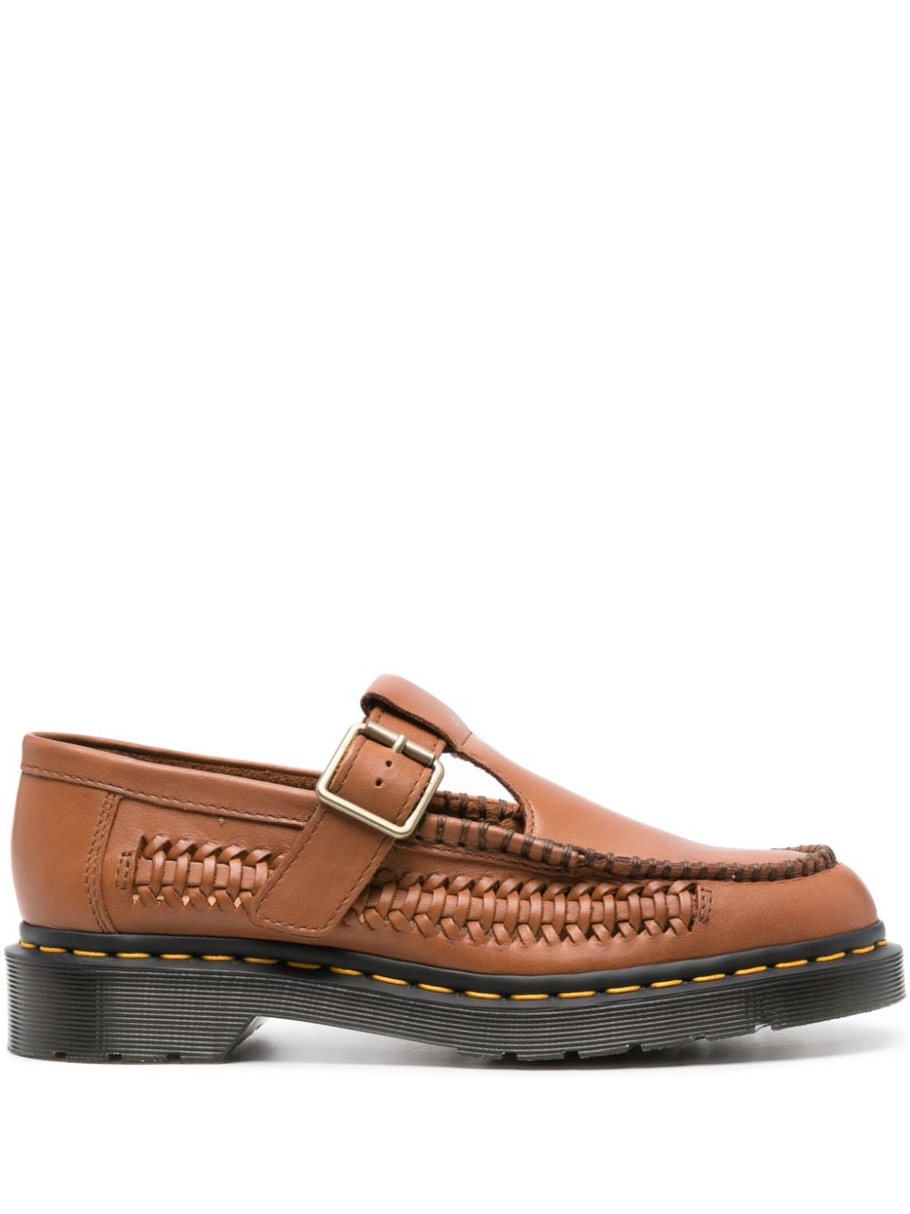 Dr. Martens interwoven-detail leather loafers - Brown von Dr. Martens