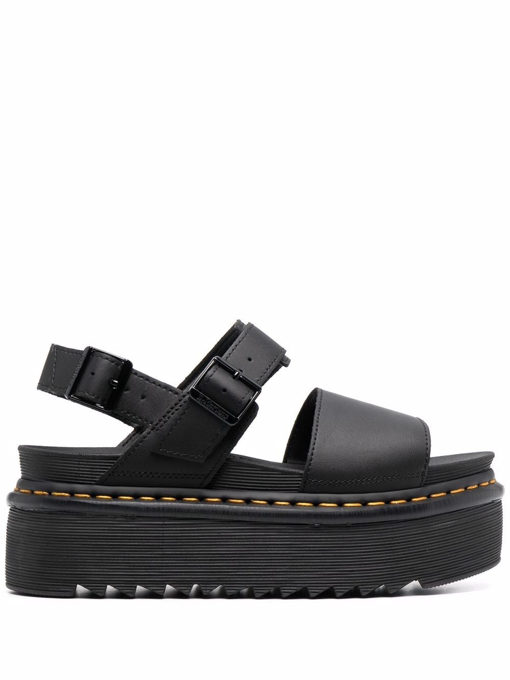 Dr. Martens Voss Qaud sole sandals - Black von Dr. Martens