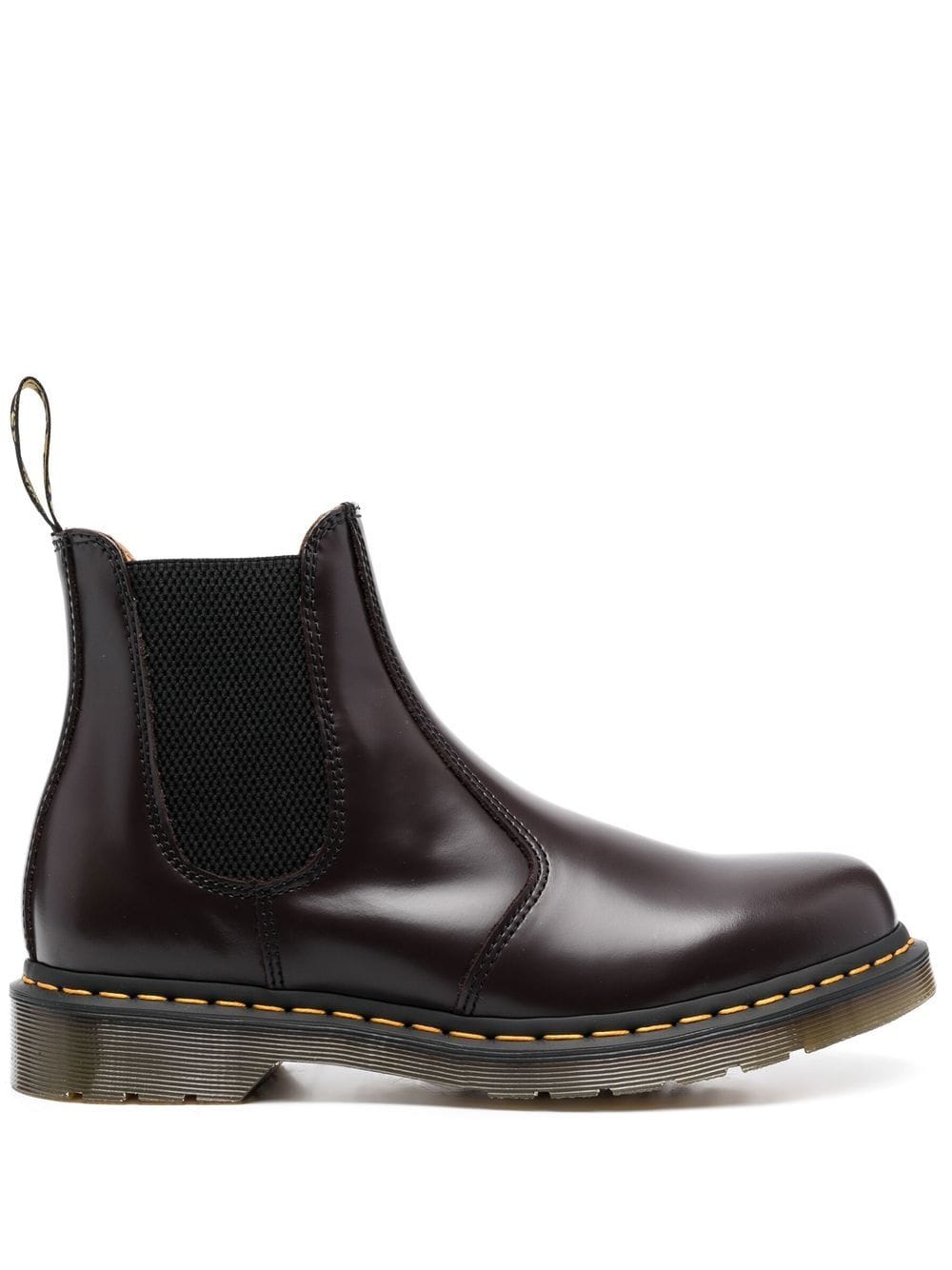 Dr. Martens slip-on leather boots - Red von Dr. Martens