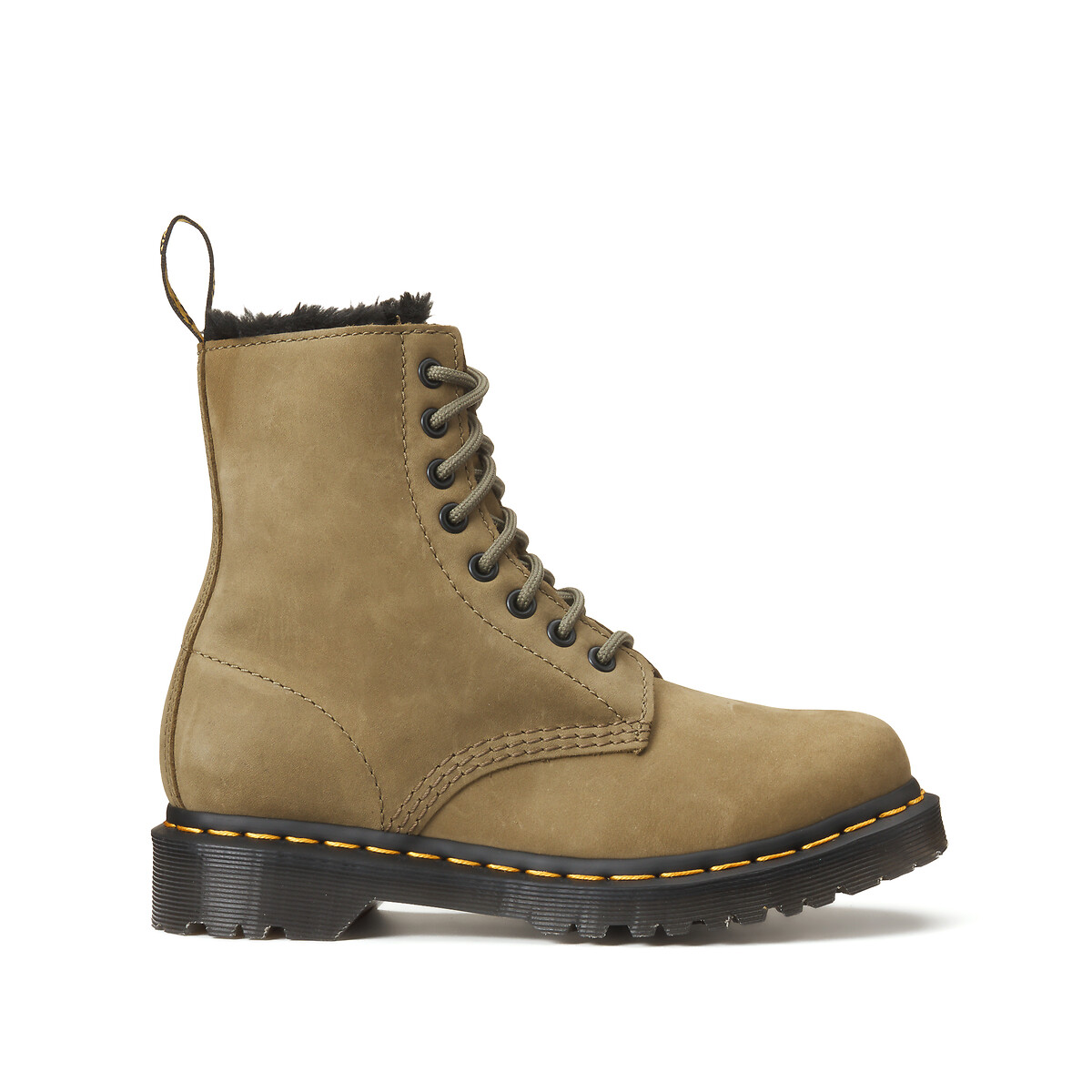 Gefütterte Boots 1460 Serena aus Leder von Dr. Martens