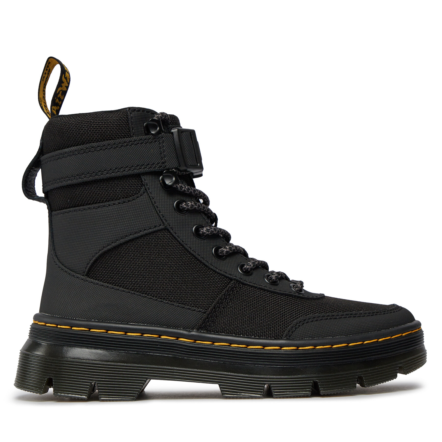 Schnürstiefeletten Dr. Martens Combs Tech 25215001 Black 001 von Dr. Martens