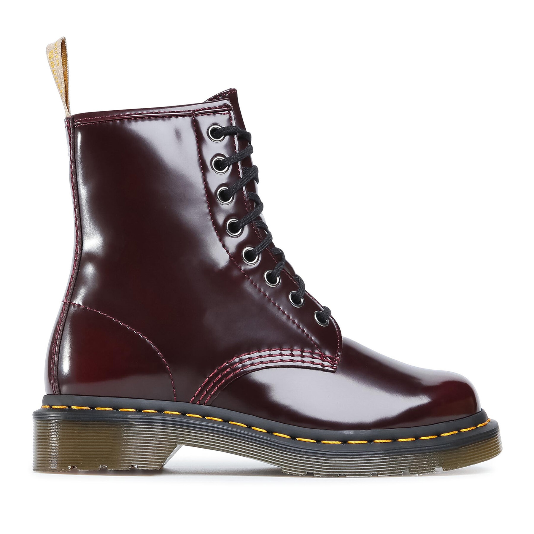 Schnürstiefel Dr. Martens Vegan 1460 23756600 Cherry Red von Dr. Martens