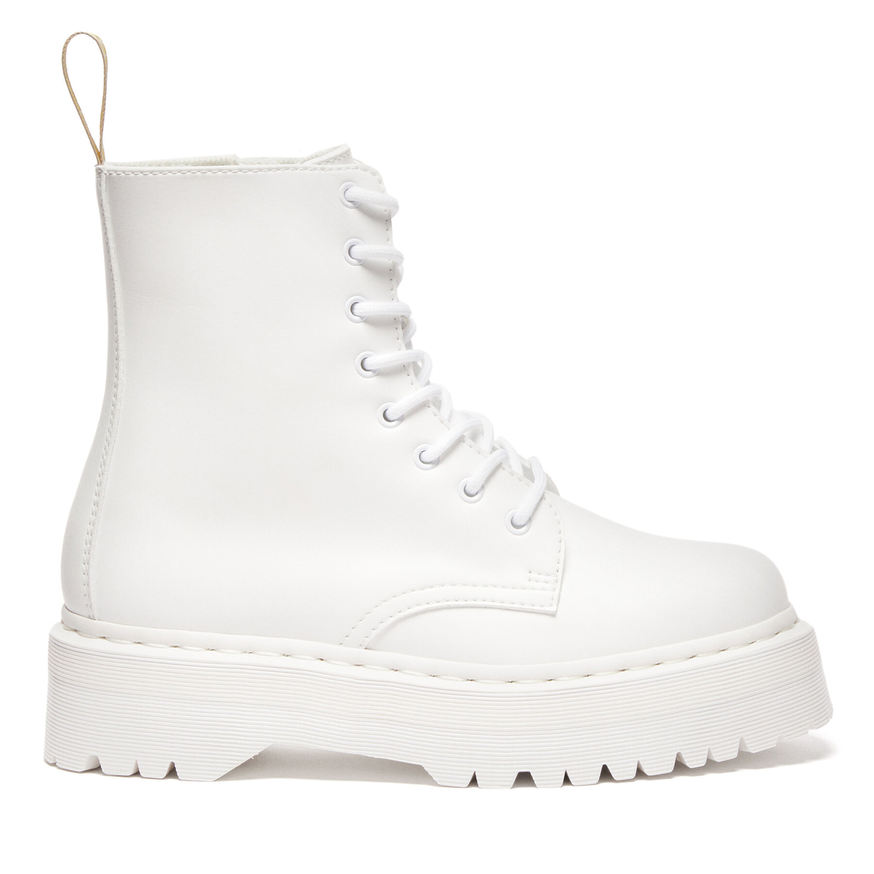 Schnürstiefel Dr. Martens Vegan Jadon II Mono Optical white von Dr. Martens