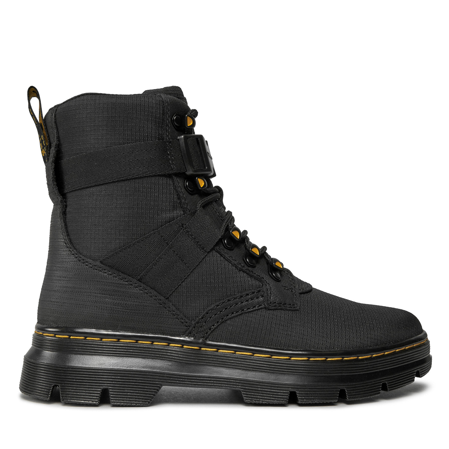 Schnürstiefeletten Dr. Martens OT9286 27800001 BLACK ACCORD & BLACK POLY RIP STOP von Dr. Martens