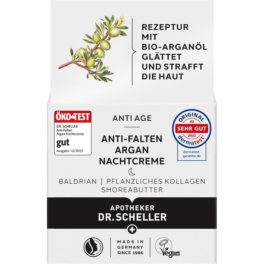 Dr. Scheller Dr. Scheller Anti-Falten Argan nachtcreme 50.0 ml Dr. Scheller Dr. Scheller Anti-Falten Argan nachtcreme 50.0 ml von Dr. Scheller