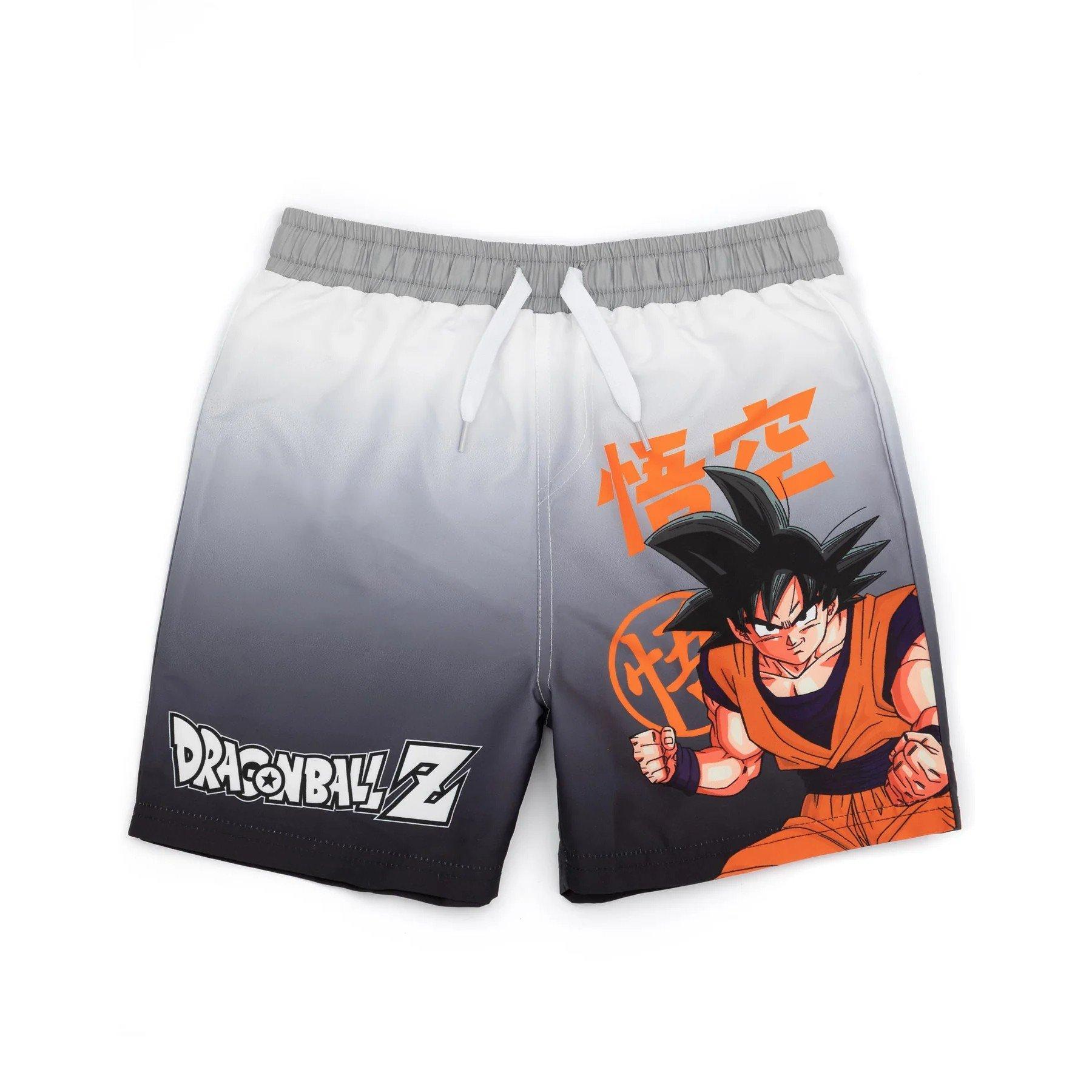 Badeshorts Unisex Schwarz 146/152 von Dragon Ball Z